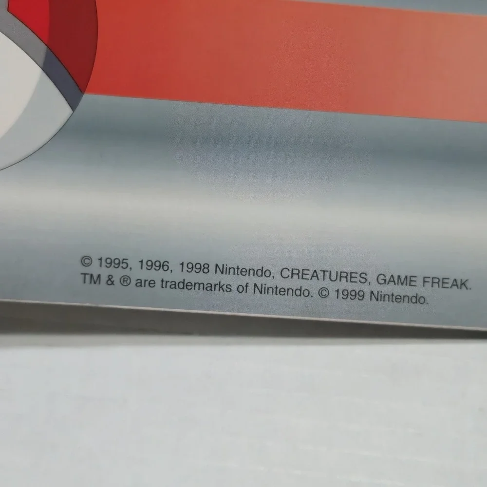 Vintage 1999 Pokemon Gotta Catch 'Em All School Folder Gengar Blastoise Nintendo